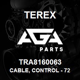 TRA8160063 Terex CABLE, CONTROL - 72 APPROX. | AGA Parts