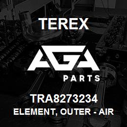 TRA8273234 Terex ELEMENT, OUTER - AIR FILTER, UP TO S/NO. | AGA Parts