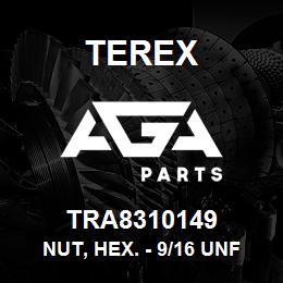 TRA8310149 Terex NUT, HEX. - 9/16 UNF | AGA Parts