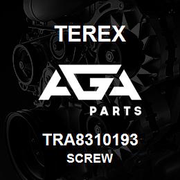 TRA8310193 Terex SCREW | AGA Parts