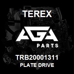 TRB20001311 Terex PLATE DRIVE | AGA Parts