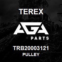 TRB20003121 Terex PULLEY | AGA Parts