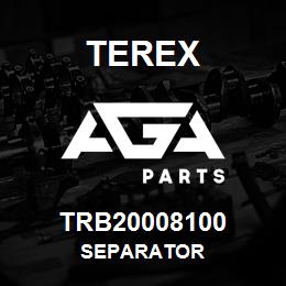 TRB20008100 Terex SEPARATOR | AGA Parts