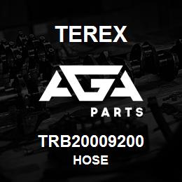 TRB20009200 Terex HOSE | AGA Parts