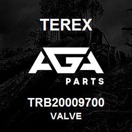 TRB20009700 Terex VALVE | AGA Parts