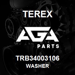 TRB34003106 Terex WASHER | AGA Parts