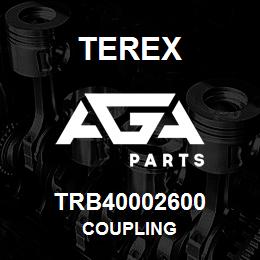 TRB40002600 Terex COUPLING | AGA Parts