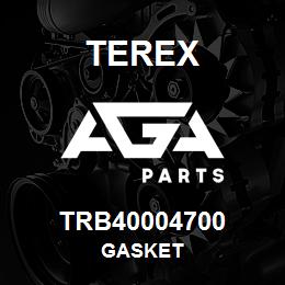 TRB40004700 Terex GASKET | AGA Parts