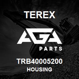 TRB40005200 Terex HOUSING | AGA Parts