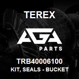 TRB40006100 Terex KIT, SEALS - BUCKET CYLINDER | AGA Parts