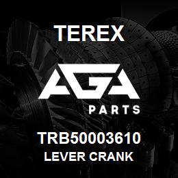 TRB50003610 Terex LEVER CRANK | AGA Parts