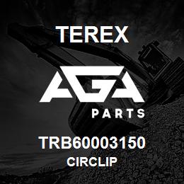 TRB60003150 Terex CIRCLIP | AGA Parts