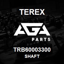 TRB60003300 Terex SHAFT | AGA Parts