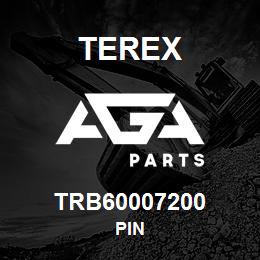 TRB60007200 Terex PIN | AGA Parts