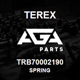 TRB70002190 Terex SPRING | AGA Parts