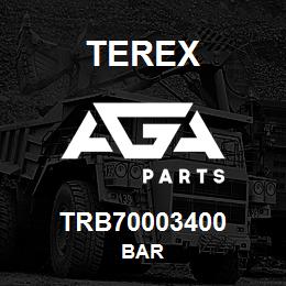 TRB70003400 Terex BAR | AGA Parts