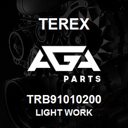 TRB91010200 Terex LIGHT WORK | AGA Parts