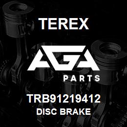 TRB91219412 Terex DISC BRAKE | AGA Parts