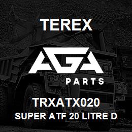 TRXATX020 Terex SUPER ATF 20 LITRE DRUM | AGA Parts