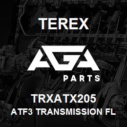 TRXATX205 Terex ATF3 TRANSMISSION FLUID 205 LITRE BARREL | AGA Parts