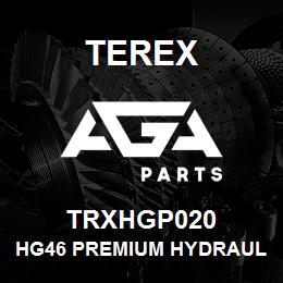 TRXHGP020 Terex HG46 PREMIUM HYDRAULIC OIL 20 LITRE DRUM | AGA Parts