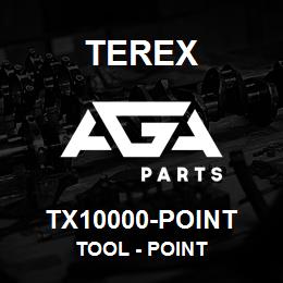 TX10000-POINT Terex TOOL - POINT | AGA Parts