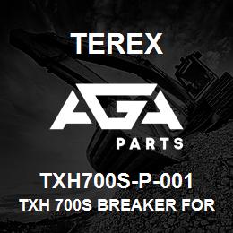 TXH700S-P-001 Terex TXH 700S BREAKER FOR TC35/TC37/HR16/HR3.7 WITH POINT | AGA Parts