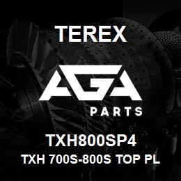 TXH800SP4 Terex TXH 700S-800S TOP PLATE FOR MS/HS03 LEHNHOFF QUICK HITCH INCL. BOLT | AGA Parts