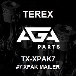 TX-XPAK7 Terex #7 XPAK MAILER | AGA Parts