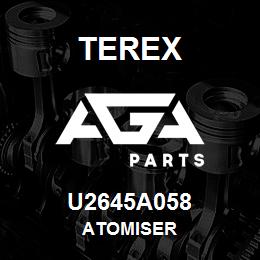 U2645A058 Terex ATOMISER | AGA Parts