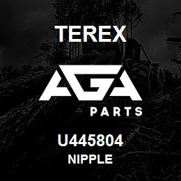 U445804 Terex NIPPLE | AGA Parts