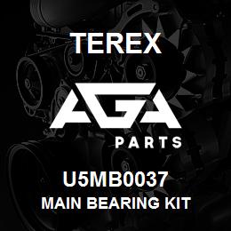 U5MB0037 Terex MAIN BEARING KIT | AGA Parts