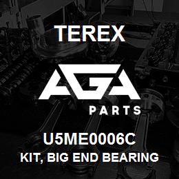 U5ME0006C Terex KIT, BIG END BEARINGS - + .020/.50MM | AGA Parts