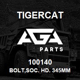 100140 Tigercat BOLT,SOC. HD. 345MM LG. | AGA Parts