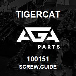 100151 Tigercat SCREW,GUIDE | AGA Parts