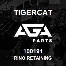 100191 Tigercat RING,RETAINING | AGA Parts