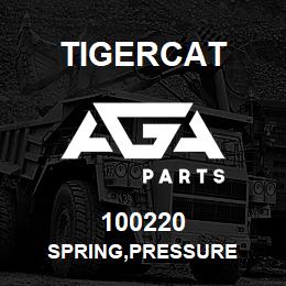 100220 Tigercat SPRING,PRESSURE | AGA Parts