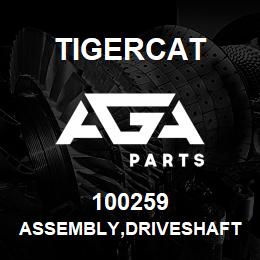 100259 Tigercat ASSEMBLY,DRIVESHAFT AND BEARING | AGA Parts