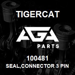 100481 Tigercat SEAL,CONNECTOR 3 PIN | AGA Parts