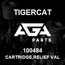 100484 Tigercat CARTRIDGE,RELIEF VALVE | AGA Parts