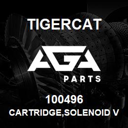 100496 Tigercat CARTRIDGE,SOLENOID VALVE | AGA Parts