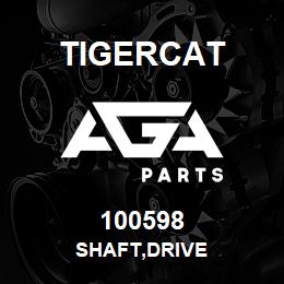 100598 Tigercat SHAFT,DRIVE | AGA Parts