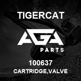 100637 Tigercat CARTRIDGE,VALVE | AGA Parts