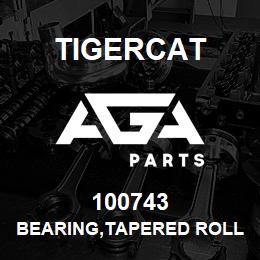 100743 Tigercat BEARING,TAPERED ROLLER | AGA Parts