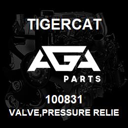 100831 Tigercat VALVE,PRESSURE RELIEF 138/290 BAR | AGA Parts