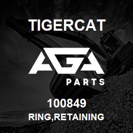 100849 Tigercat RING,RETAINING | AGA Parts