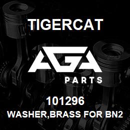 101296 Tigercat WASHER,BRASS FOR BN299 | AGA Parts
