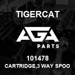 101478 Tigercat CARTRIDGE,3 WAY SPOOL VALVE | AGA Parts