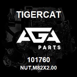 101760 Tigercat NUT,M82X2.00 | AGA Parts