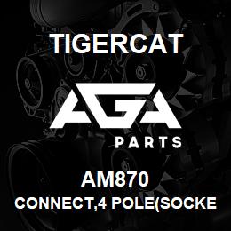 AM870 Tigercat CONNECT,4 POLE(SOCKET)DELPHI METRI-PK150 | AGA Parts